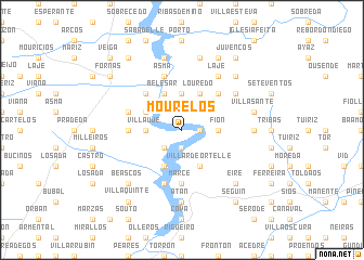 map of Mourelos