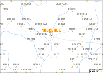 map of Mourence
