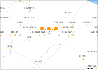 map of Mourgoum