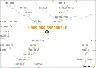 map of Mouringa Issenguele