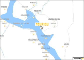 map of Mouriou