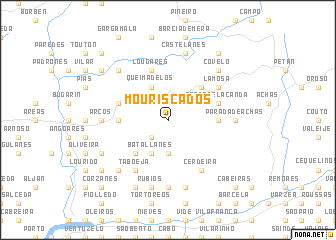 map of Mouriscados