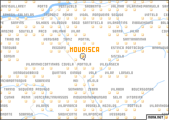 map of Mourisca