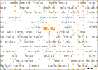 map of Mouriz