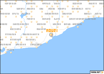 map of Mouri