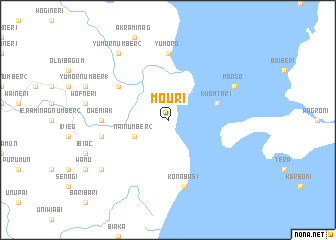 map of Mouri