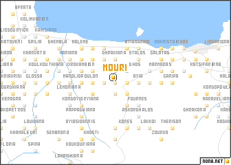 map of Mourí