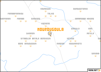 map of Mourougoula