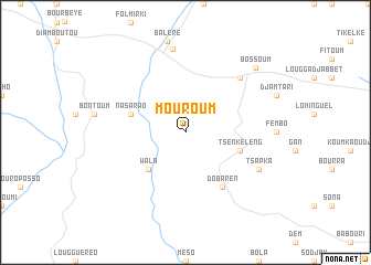 map of Mouroum