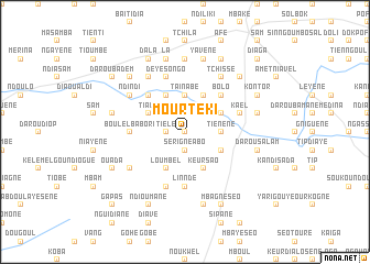 map of Mourtéki