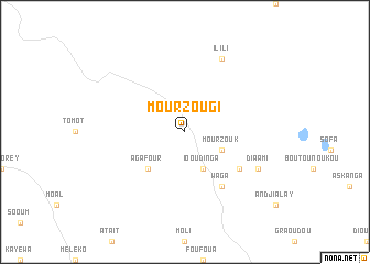 map of Mourzougi