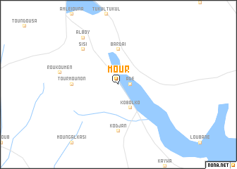 map of Mour