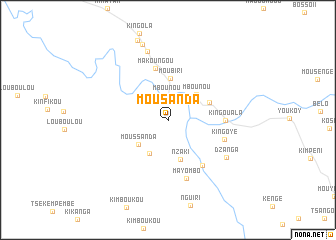 map of Mousanda