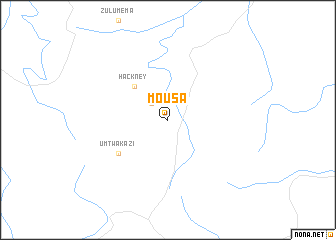 map of Mousa