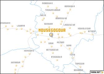 map of Mouségogoua