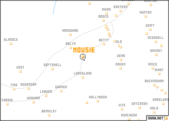 map of Mousie