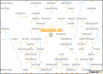 map of Mousoulou