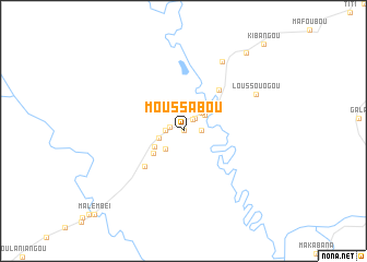 map of Moussabou