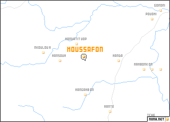 map of Moussafon