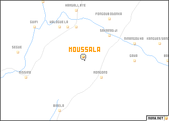 map of Moussala