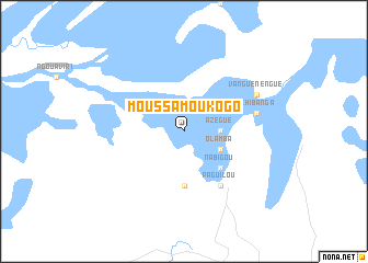 map of Moussamoukogo