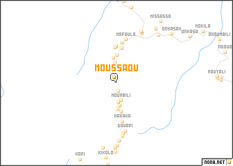 map of Moussaou