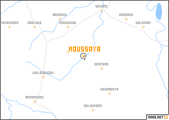 map of Moussaya