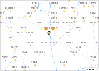 map of Mousséo