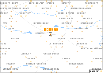 map of Moussé