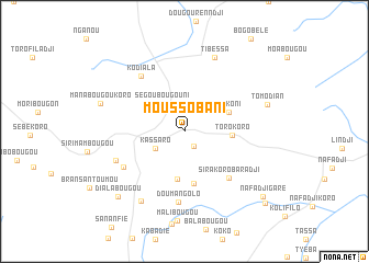 map of Moussobani