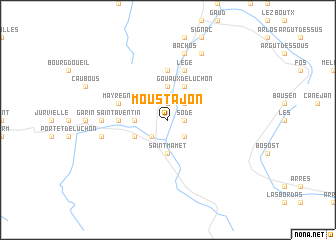 map of Moustajon