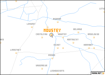 map of Moustey