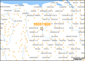 map of Moustique