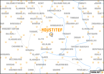 map of Moustitef