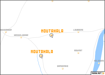 map of Moutahala