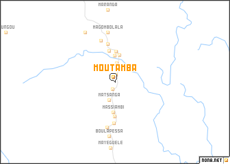 map of Moutamba