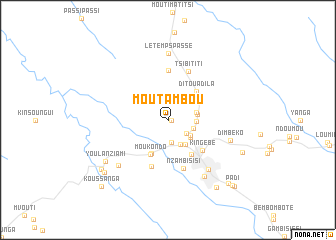 map of Moutambou