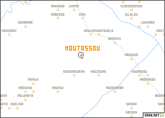 map of Moutassou