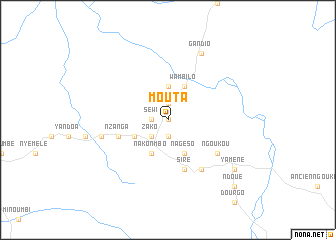 map of Mouta