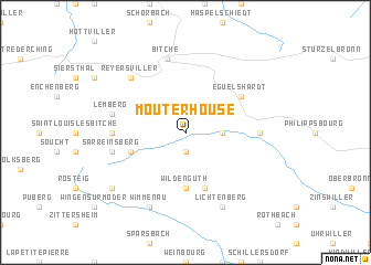 map of Mouterhouse