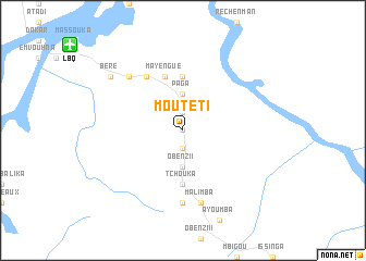 map of Moutéti