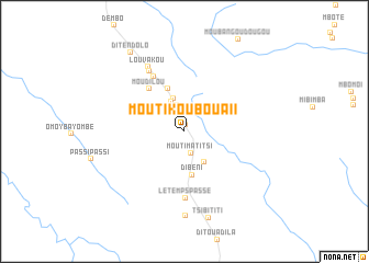 map of Moutikouboua II