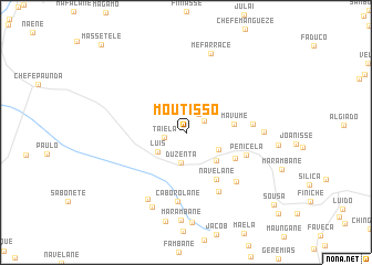 map of Moutisso