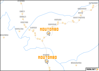 map of Moutombo