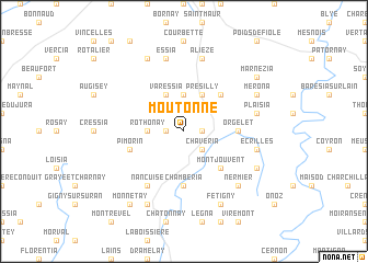 map of Moutonne