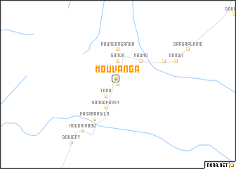 map of Mouvanga