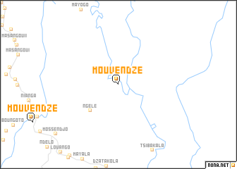 map of Mouvendzé