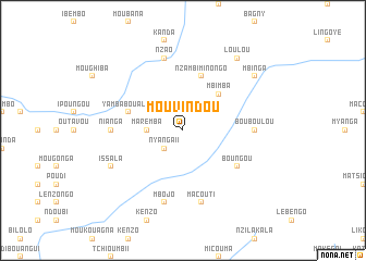 map of Mouvindou