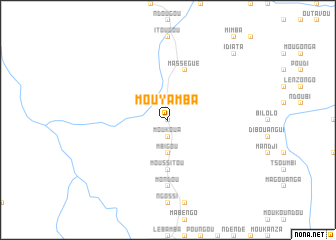 map of Mouyamba