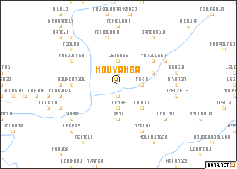 map of Mouyamba